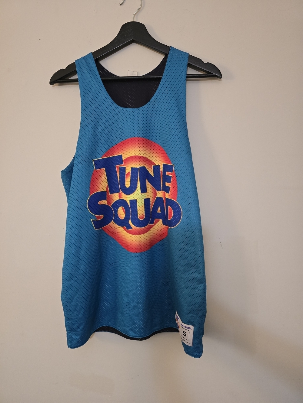 Mens Basketball Jersey Tank - Toon Squad Logo Space Jam Vintage Basketball